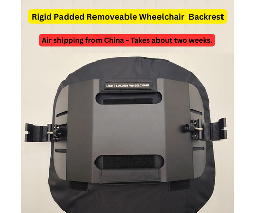 Aluminum padded wheelchair - padded,