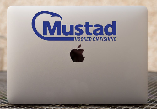 Mustad fishing rod logo - mustad,
