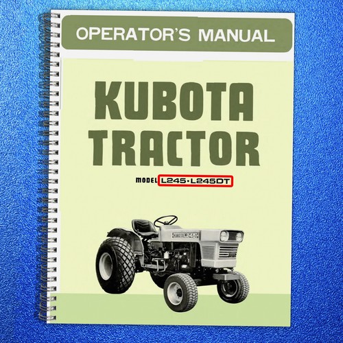 Kubota l245 l245dt - kubota,