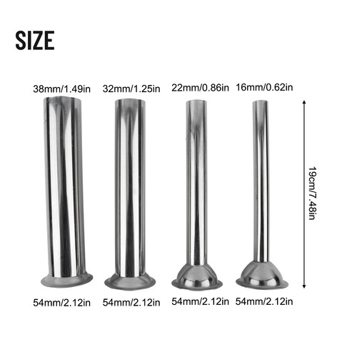 4pcs stainless steel sausage - 4pcs,