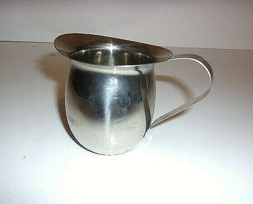 Stainless steel creamer - oz,