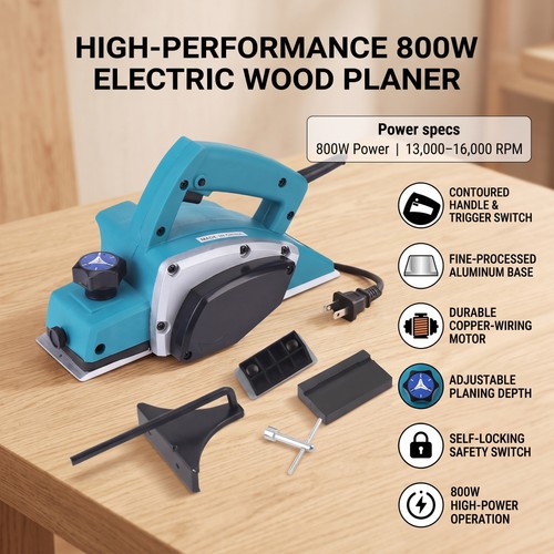 Portable electric wood planer - portable,