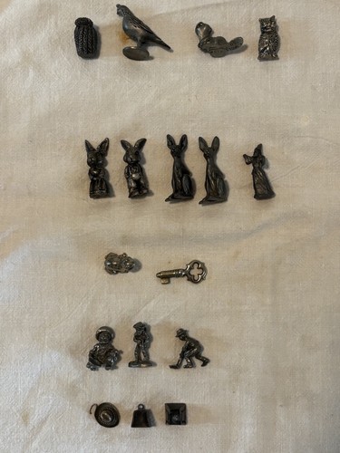 Lot pewter figurines - lot, 13