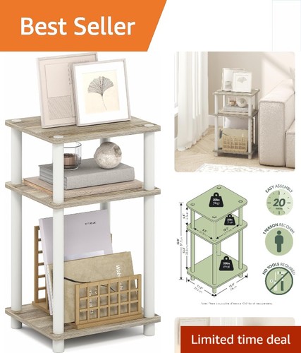 Elegant tier toolless side - elegant, 3-tier