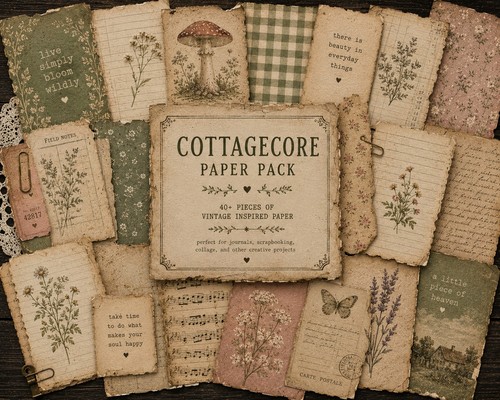 Mystery junk journal scrap - mystery,
