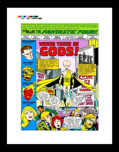 John byrne fantastic - byrne, four