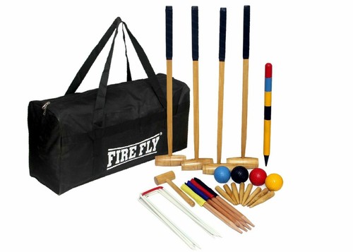 Croquet players set complete - croquet,