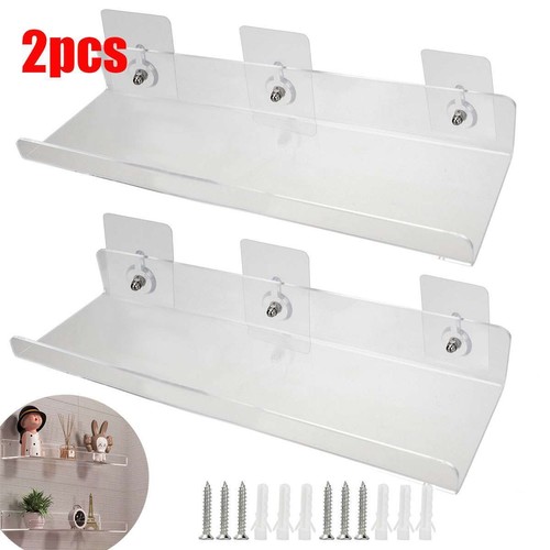 Clear wall shelves acrylic - clear,