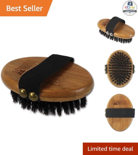 Bamboo groom palm brush - bamboo,
