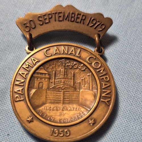 Panama canal company - canal, bronze