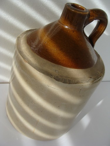 Vintage stoneware whiskey - vintage,
