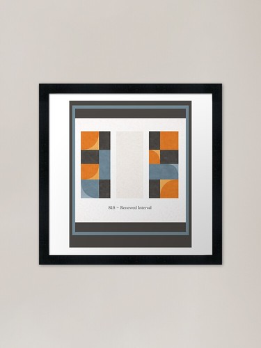818 renewed interval framed - 818,
