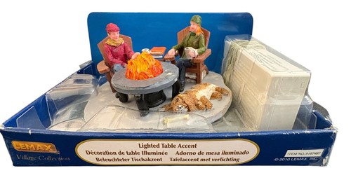 Vtg lemax around the fire - lemax, "around