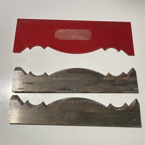 Corrugated back knives for - back,