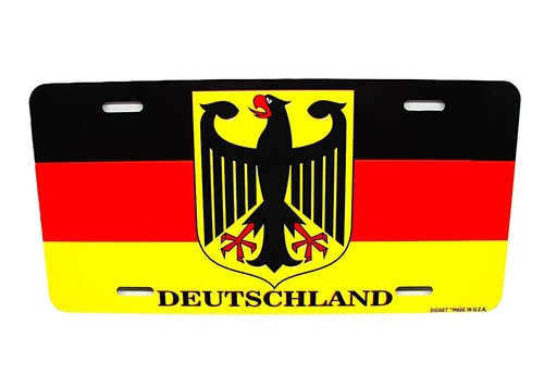 German flag metal - german, car