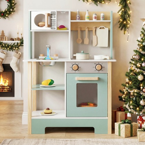 Play kitchen wooden toy - play,