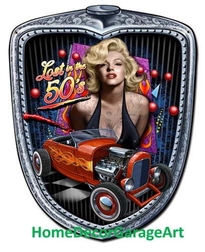 Marilyn monroe hot rod grill - monroe,