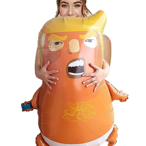 Jumbo orange baby blimp - orange,