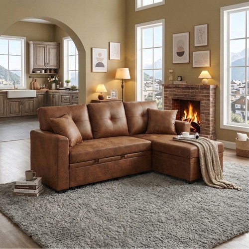 Sleeper sofa sectional with - sleeper,