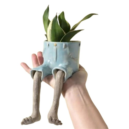 Cute leggy sitting ceramic - sitting,
