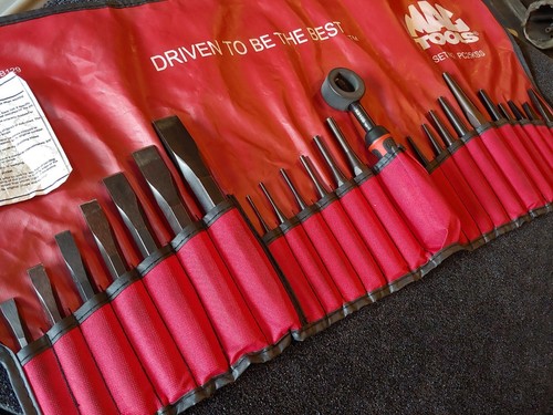 Mac tools 25pc punch - tools, chisel