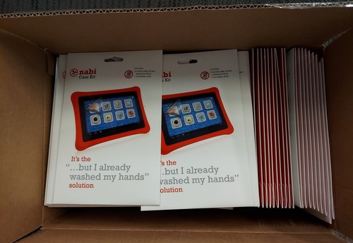 Nabi tablet care kits lot - (90),