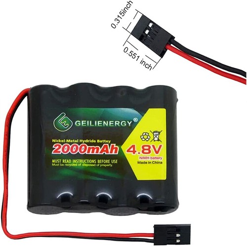 1pcs cell 8v - 4.8v, 2000mah
