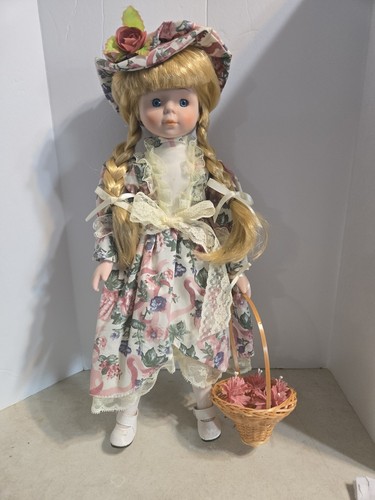 Vintage inch porcelain doll - 16,
