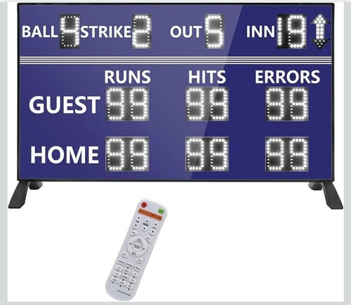 Led baseball scoreboard - led,