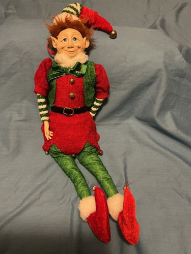 Poseable plush elf - plush,