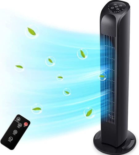 Oscillating tower fan with - oscillating,