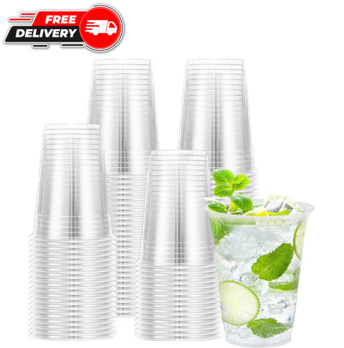 100 pack clear plastic - 100, 12