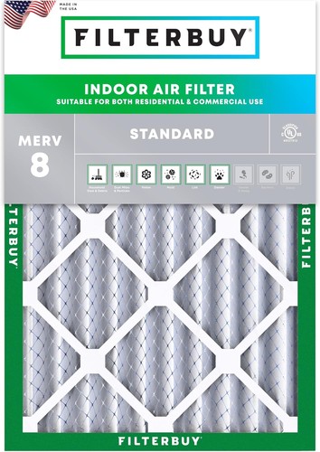 Filterbuy 18x24x4 pleated air - pleated,