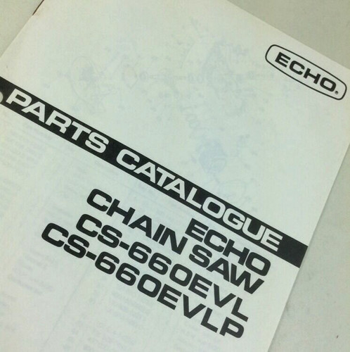 Echo 660evl 660evlp - cs-660evl, cs-660evlp