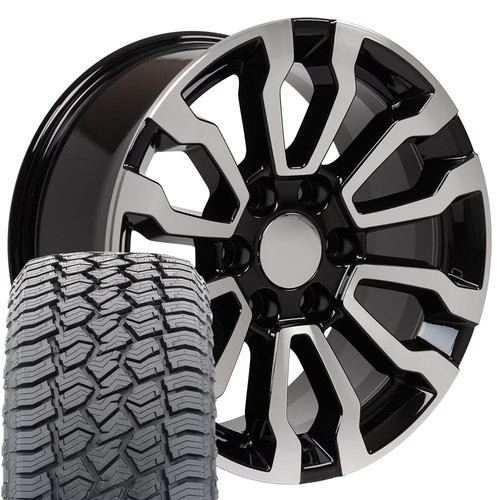 5909 black 18x8 - 5909,