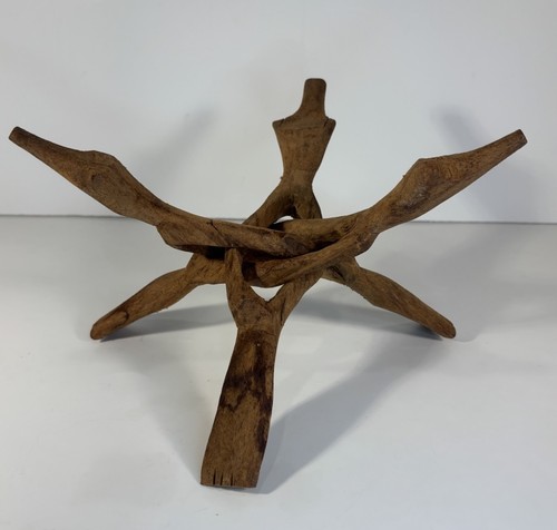 Hand carved tripod - tripod, cobra