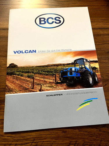 Bcs volcan tractor - volcan,