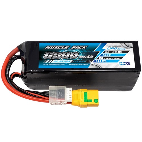 Nhx muscle pack 2v - 6s, 22.2v