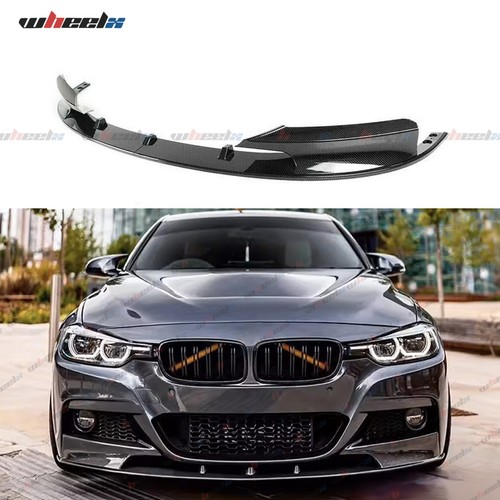 Carbon fiber front bumper - carbon,