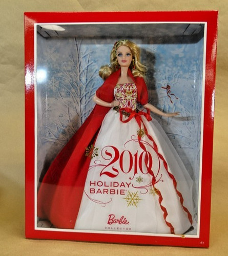 Nrfb 2010 holiday barbie doll - holiday,