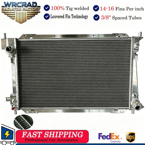 Full aluminum radiator fit - full,