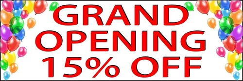 Grand opening off banner - off,