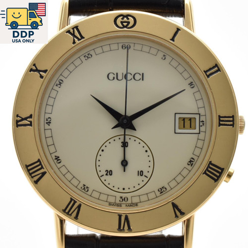 Gucci vintage 3800m gold - gucci,