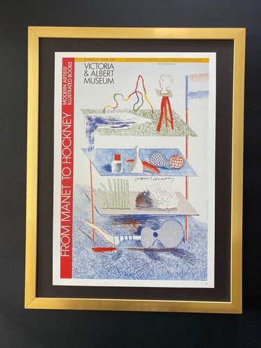 David hockney 1987 - david, signed