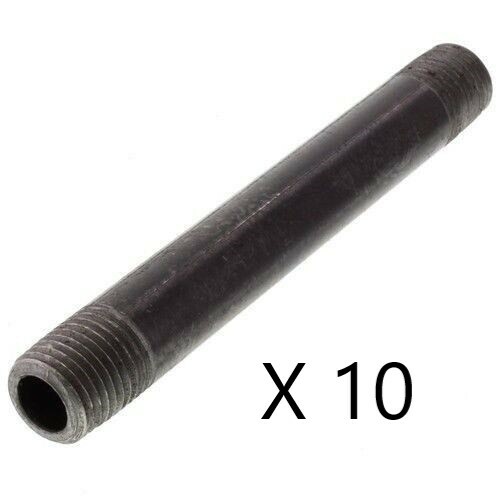 Long nipple black - 12",