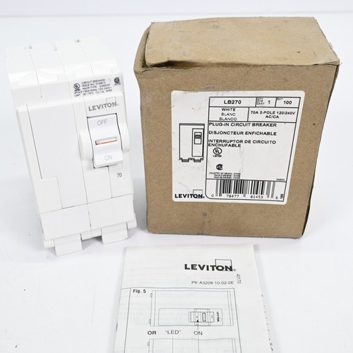 Leviton pole amp circuit - 2-pole,