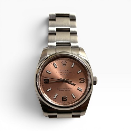 Rolex air king pink - rolex,