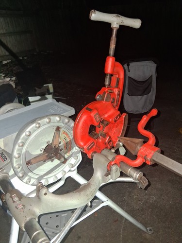 Rigid pipe threader extra - rigid,