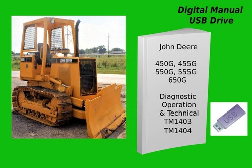 John deere 450g - john,