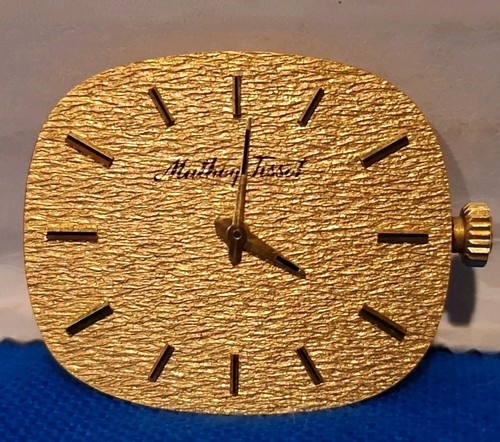 Vintage mathey tissot gold - vintage, mathey-tissot
